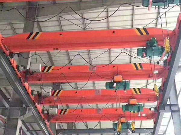 Electric single beam bridge crane project