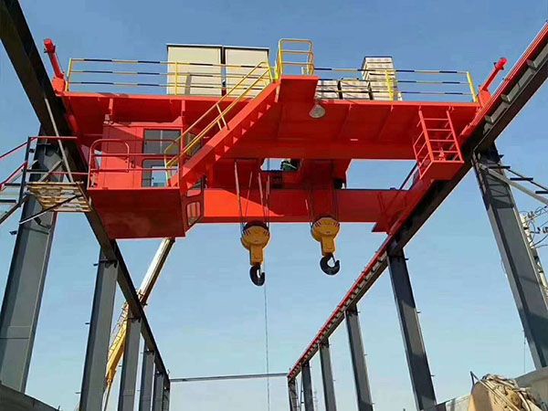 QD electric double beam crane project