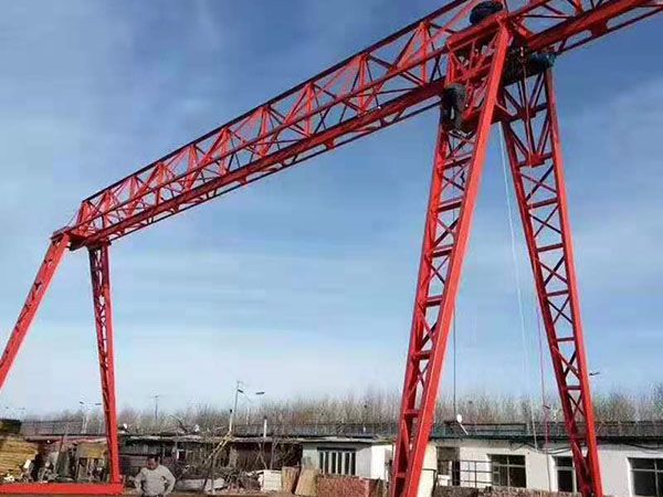 MHH electric hoist gantry crane project