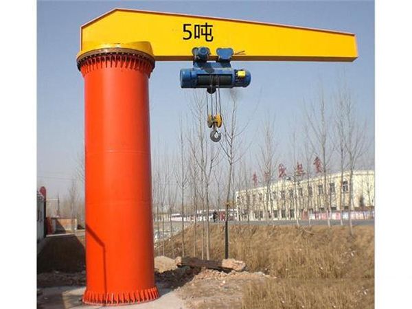 bzd type standing column cantilever crane