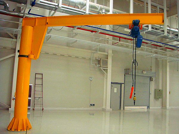 bzd type standing column cantilever crane