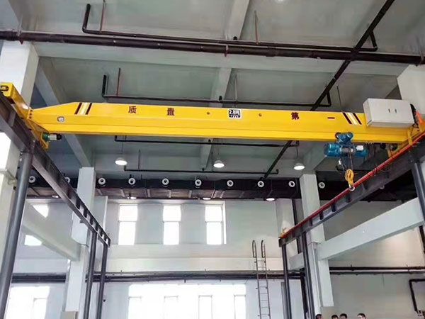 Electric single beam bridge crane