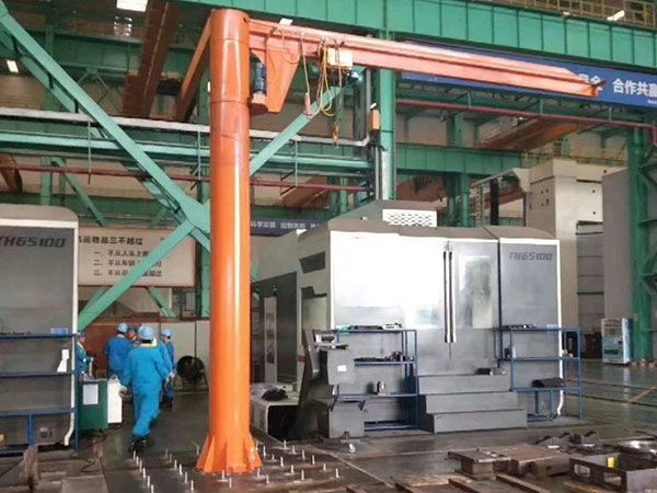 electric rotary crane