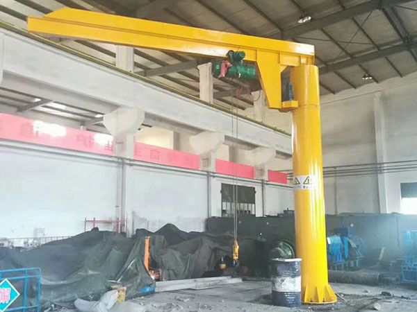 Flexible suspension crane