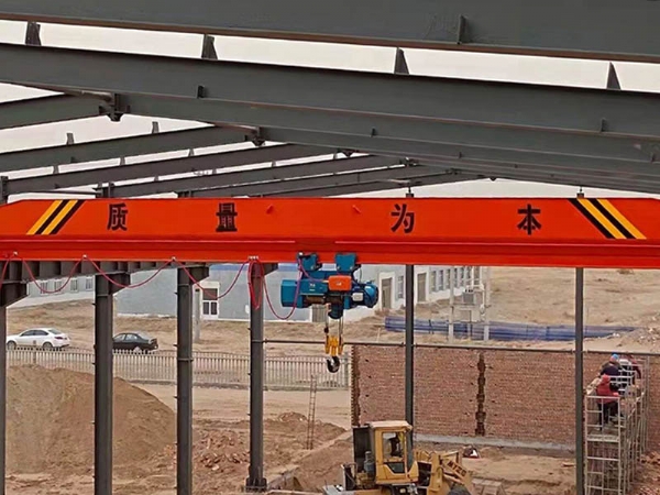 Electric hoist single beam crane