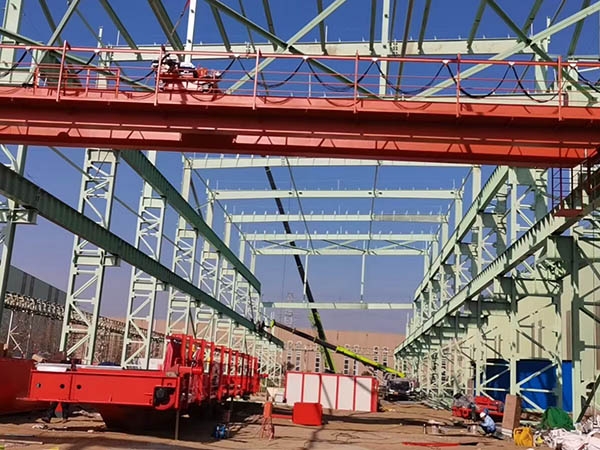 European double beam bridge crane