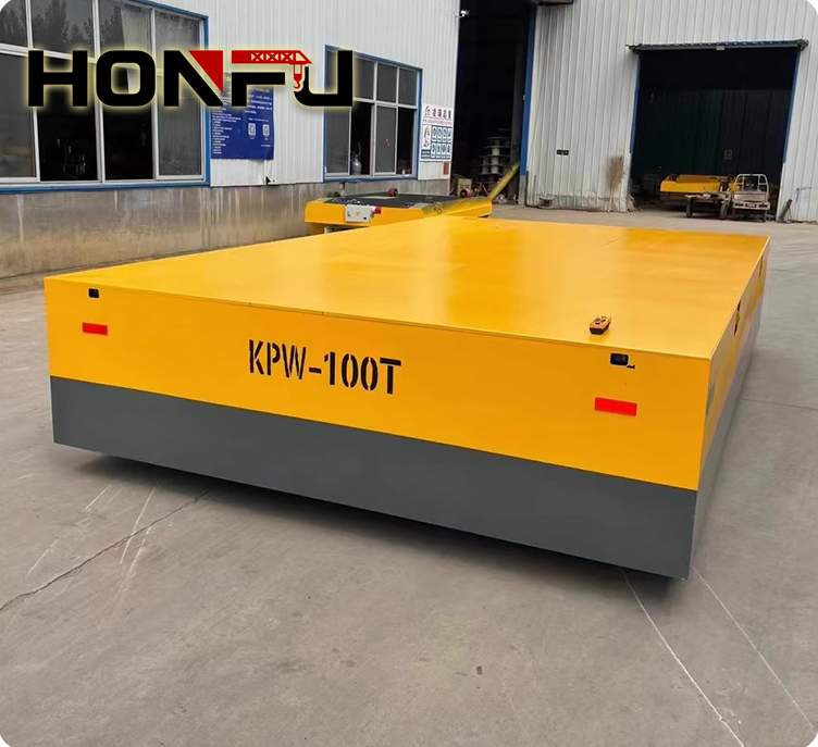 无轨旋转地平车