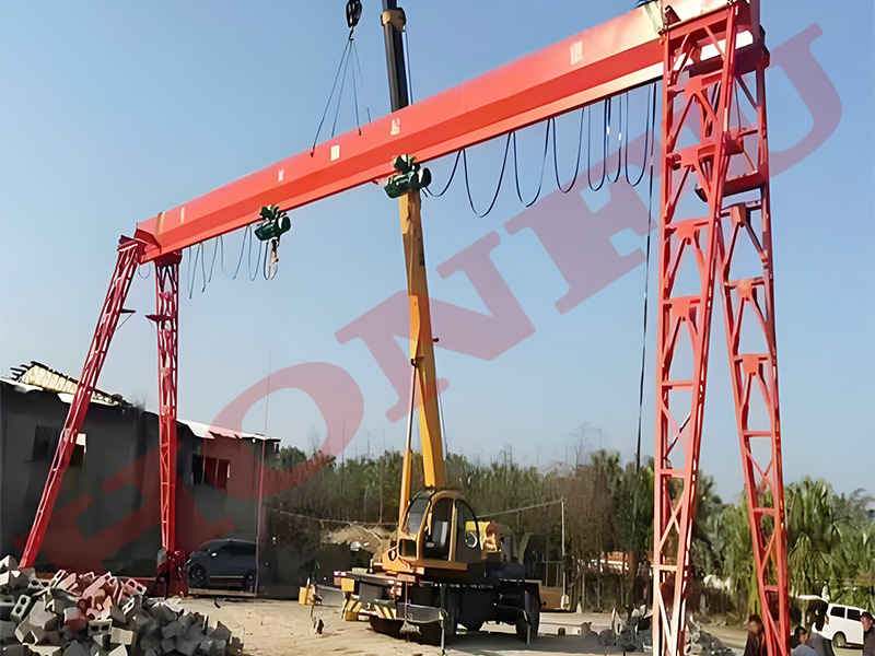 mh型单梁门式起重机山东宏孚科技honfu