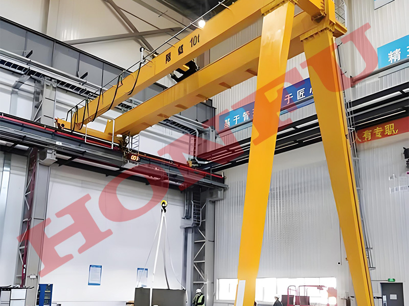 轨道式半门式起重机山东宏孚科技honfu