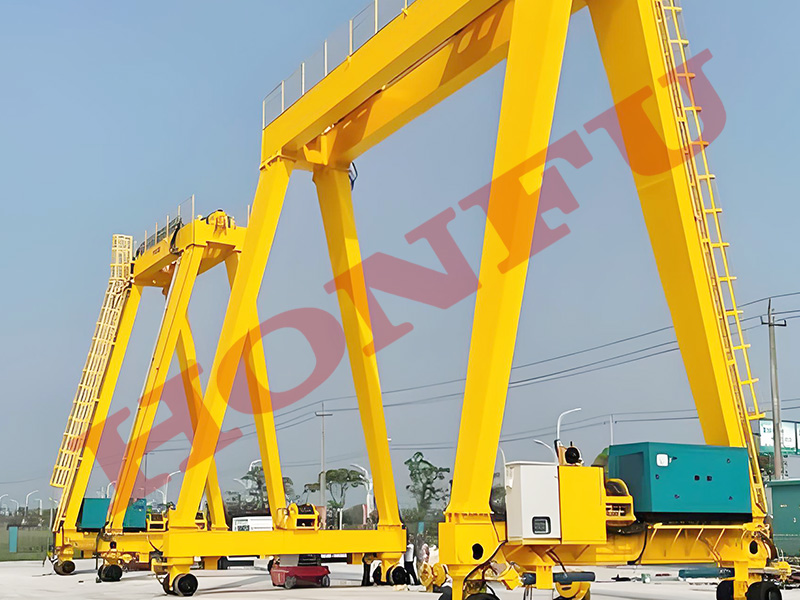 3t无轨万向龙门吊山东宏孚科技honfu