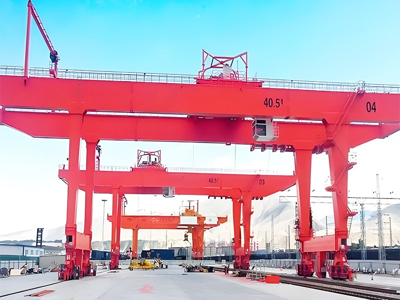 码头集装箱门式起重机山东宏孚honfu