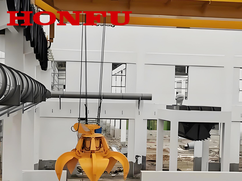 电动液压抓斗起重机