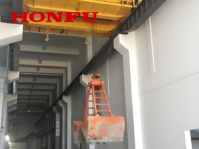 双梁抓斗起重机honfu